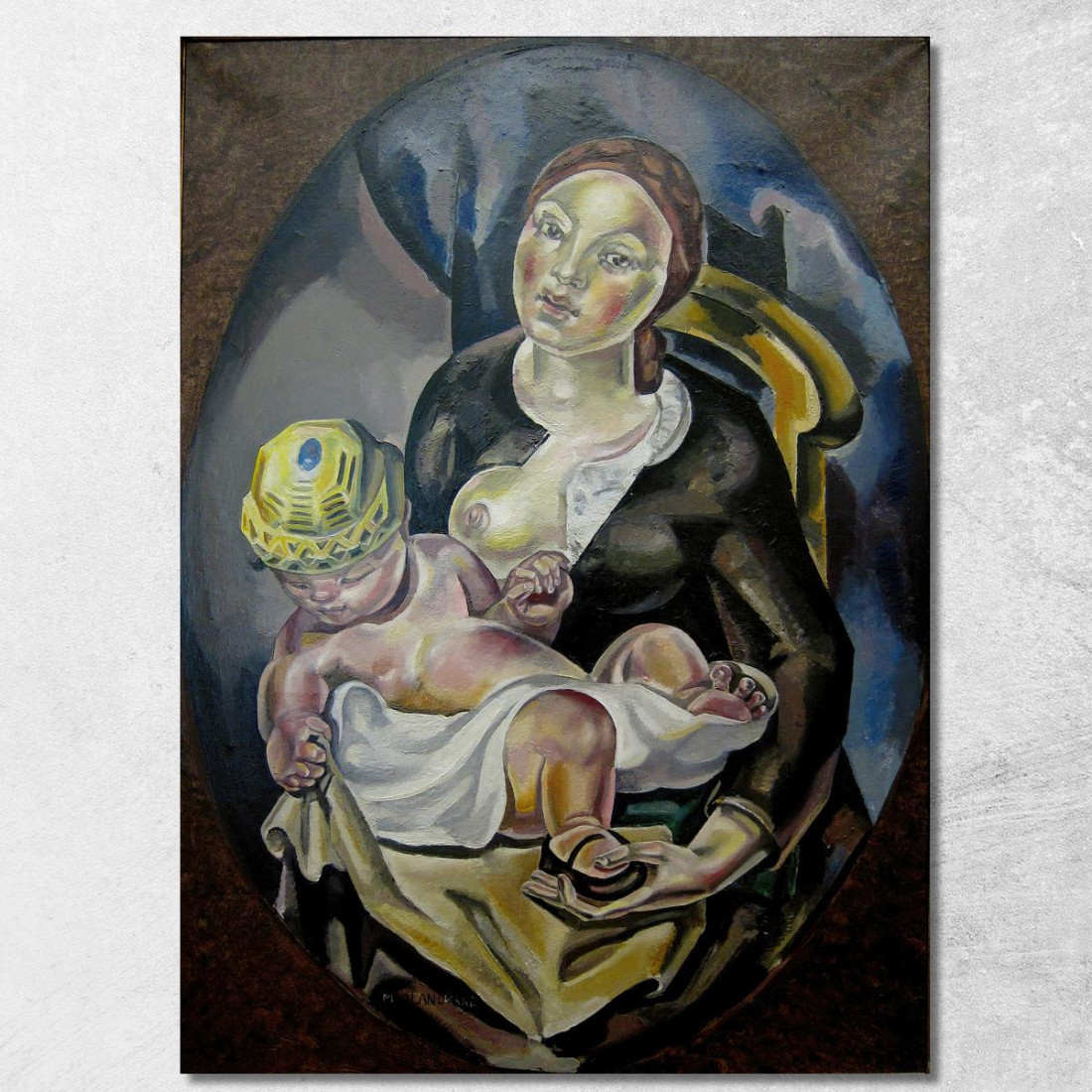 Maternità María Blanchard mbl7 quadro stampato su tela Maternità María Blanchard mbl7 quadro stampato su tela