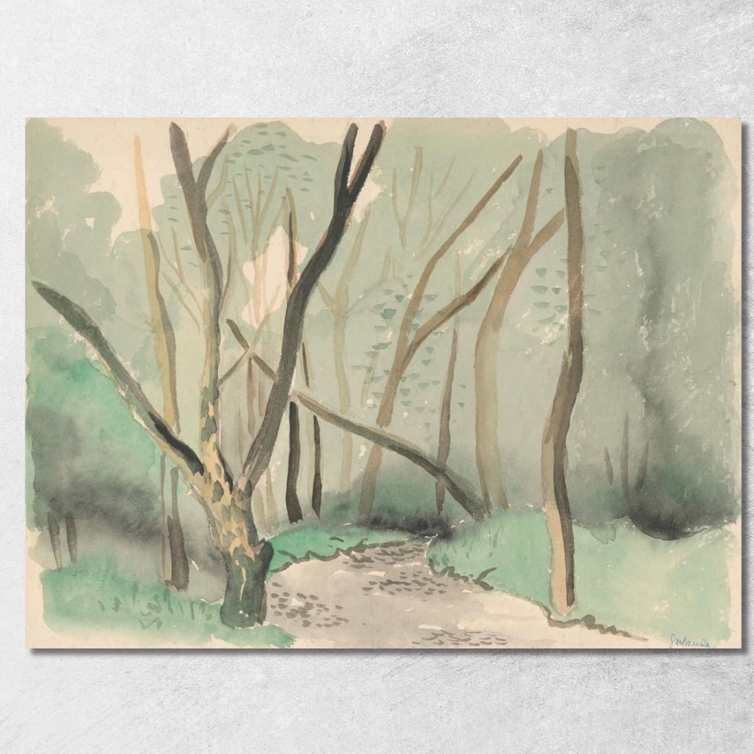 Paesaggio Del Parco Autunnale Mikuláš Galanda mgl53 quadro stampato su tela Paesaggio Del Parco Autunnale Mikuláš Galanda mgl53 quadro stampato su tela