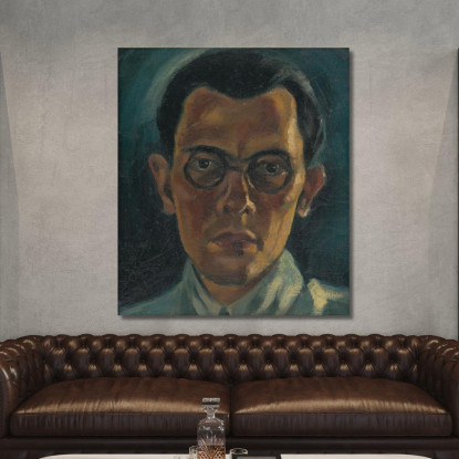 Autoritratto Mikuláš Galanda mgl100 quadro stampato su tela