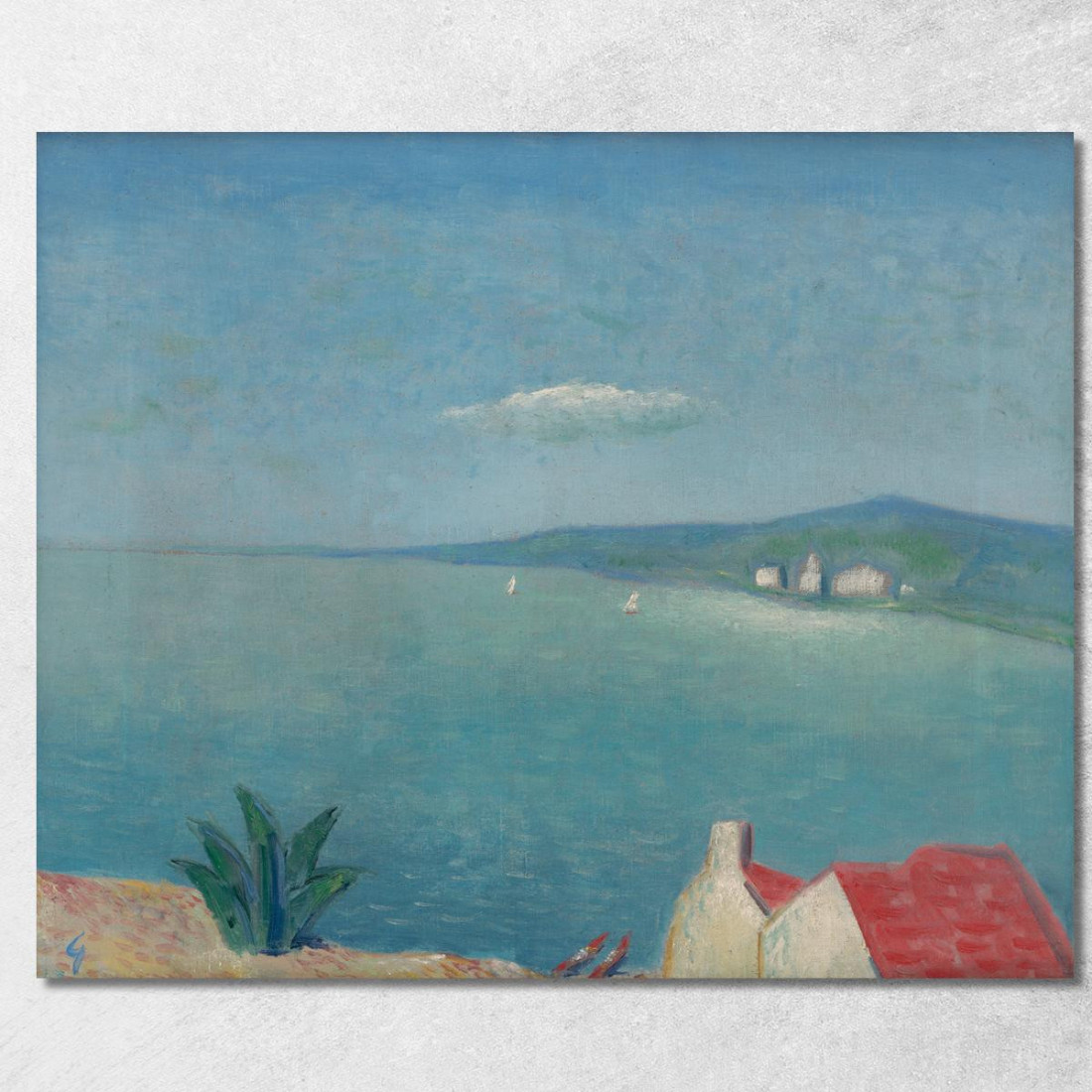 L'Adriatico Mikuláš Galanda mgl113 quadro stampato su tela