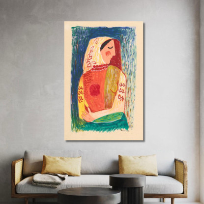 Donna Mikuláš Galanda mgl146 quadro stampato su tela