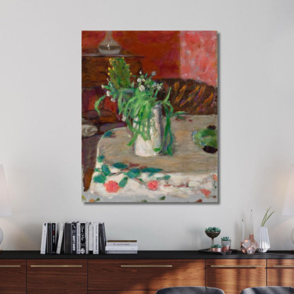 Fiori E Caraffa Pierre Bonnard pbn14 quadro stampato su tela