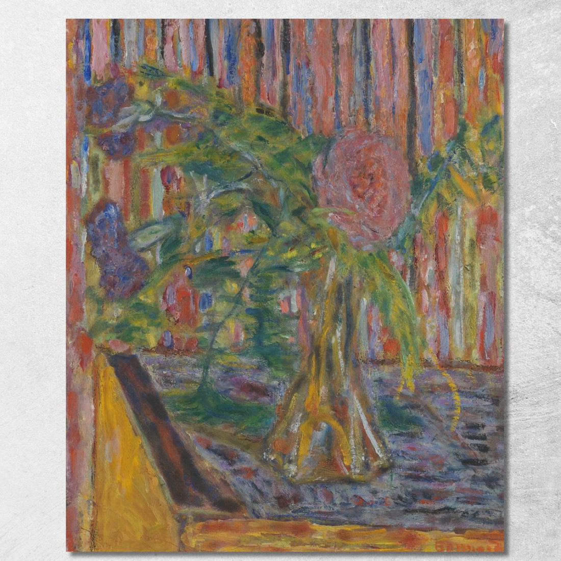 Vaso Di Fiori Pierre Bonnard pbn16 quadro stampato su tela Vaso Di Fiori Pierre Bonnard pbn16 quadro stampato su tela