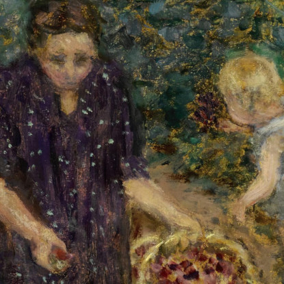 Raccolta Della Frutta Pierre Bonnard pbn20 quadro stampato su tela