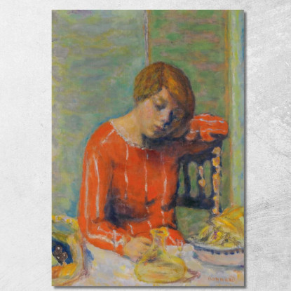 Il Corpetto A Righe Pierre Bonnard pbn30 quadro stampato su tela