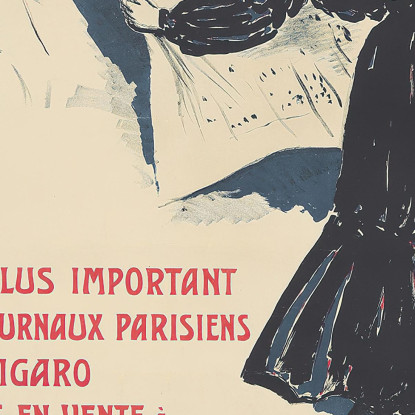 Le Figaro Pierre Bonnard pbn34 quadro stampato su tela