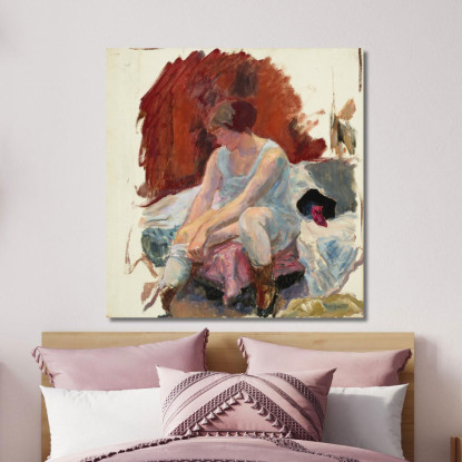 Sollevare Le Calze Pierre Bonnard pbn36 quadro stampato su tela