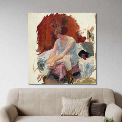 Sollevare Le Calze Pierre Bonnard pbn36 quadro stampato su tela