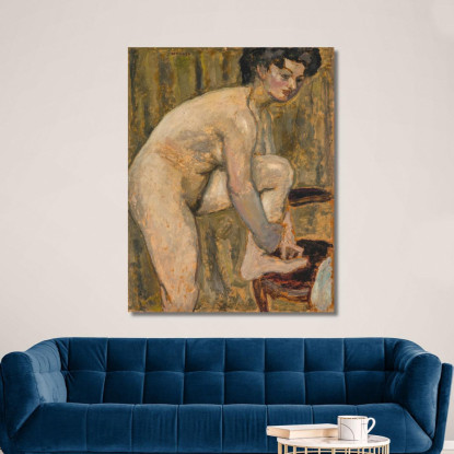 Nudo Pierre Bonnard pbn52 quadro stampato su tela