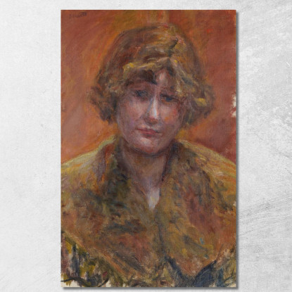 Ritratto Di Ragazza Studio Pierre Bonnard pbn59 quadro stampato su tela