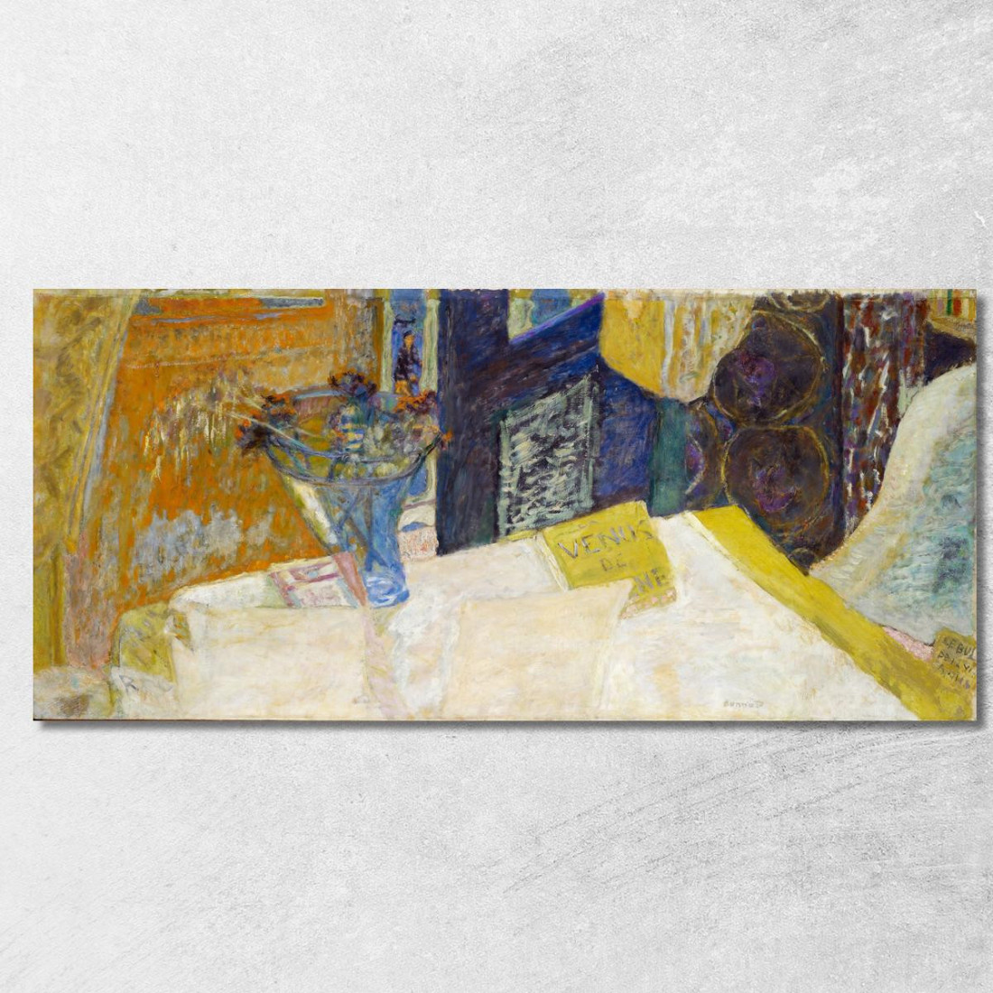 Natura Morta Con Mazzo Di Fiori Venere Di Cirene Pierre Bonnard pbn68 quadro stampato su tela Natura Morta Con Mazzo Di Fiori Venere Di Cirene Pierre Bonnard pbn68 quadro stampato su tela