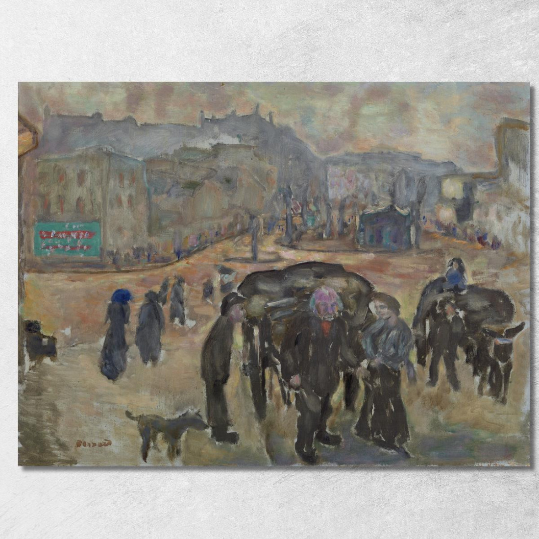 I Straccioni Pierre Bonnard pbn73 quadro stampato su tela I Straccioni Pierre Bonnard pbn73 quadro stampato su tela