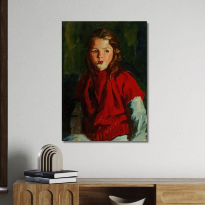 La Bionda Bridget Lavelle Robert Henri rhn5 quadro stampato su tela