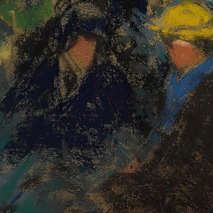 Conversazione Nella Foresta Robert Henri rhn11 quadro stampato su tela