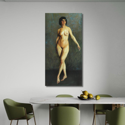 Figura In Movimento Robert Henri rhn20 quadro stampato su tela