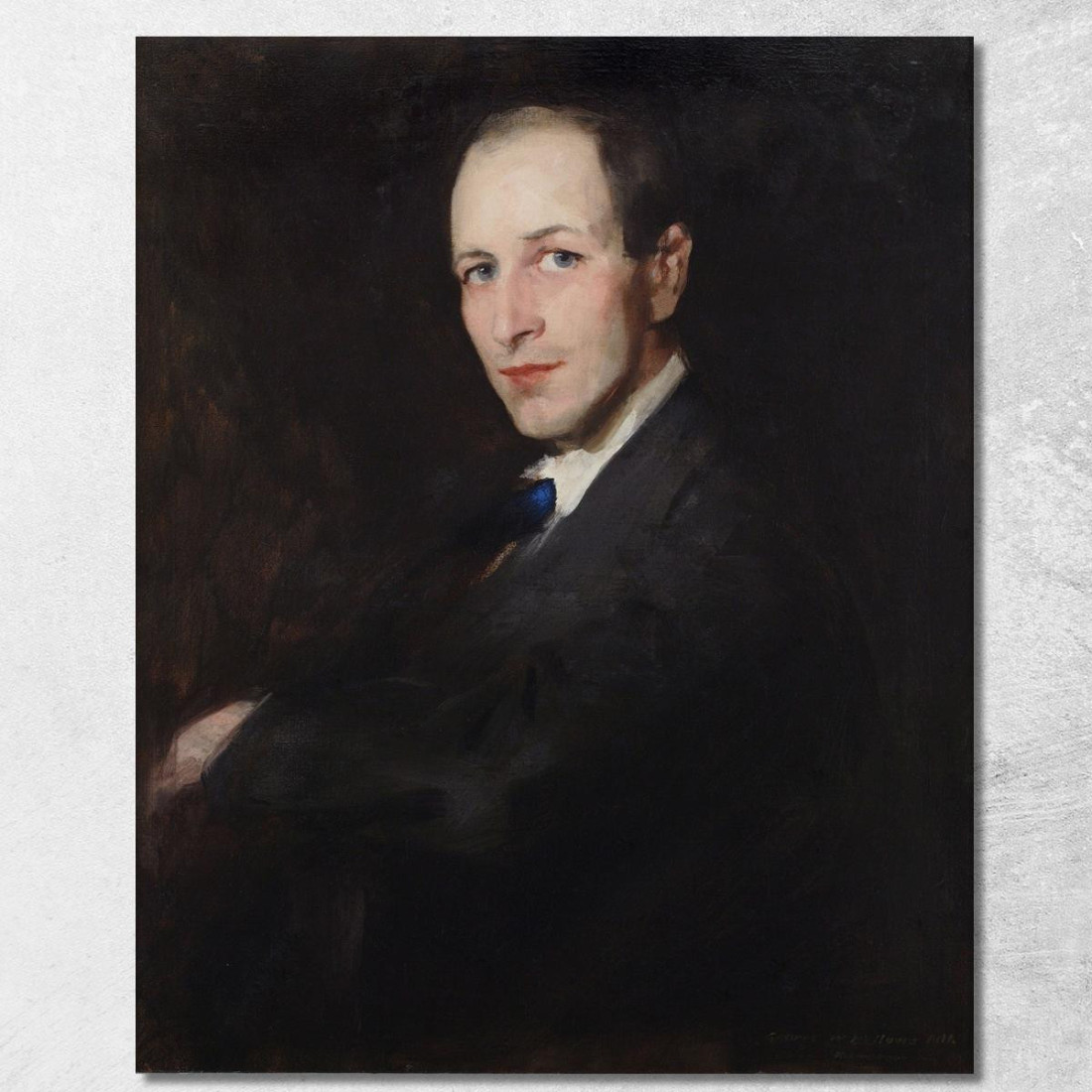 George Wesley Bellows Robert Henri rhn24 quadro stampato su tela George Wesley Bellows Robert Henri rhn24 quadro stampato su tela