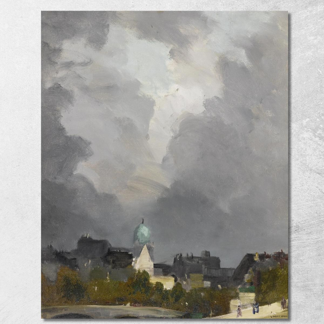 Ad Amsterdam Robert Henri rhn27 quadro stampato su tela Ad Amsterdam Robert Henri rhn27 quadro stampato su tela