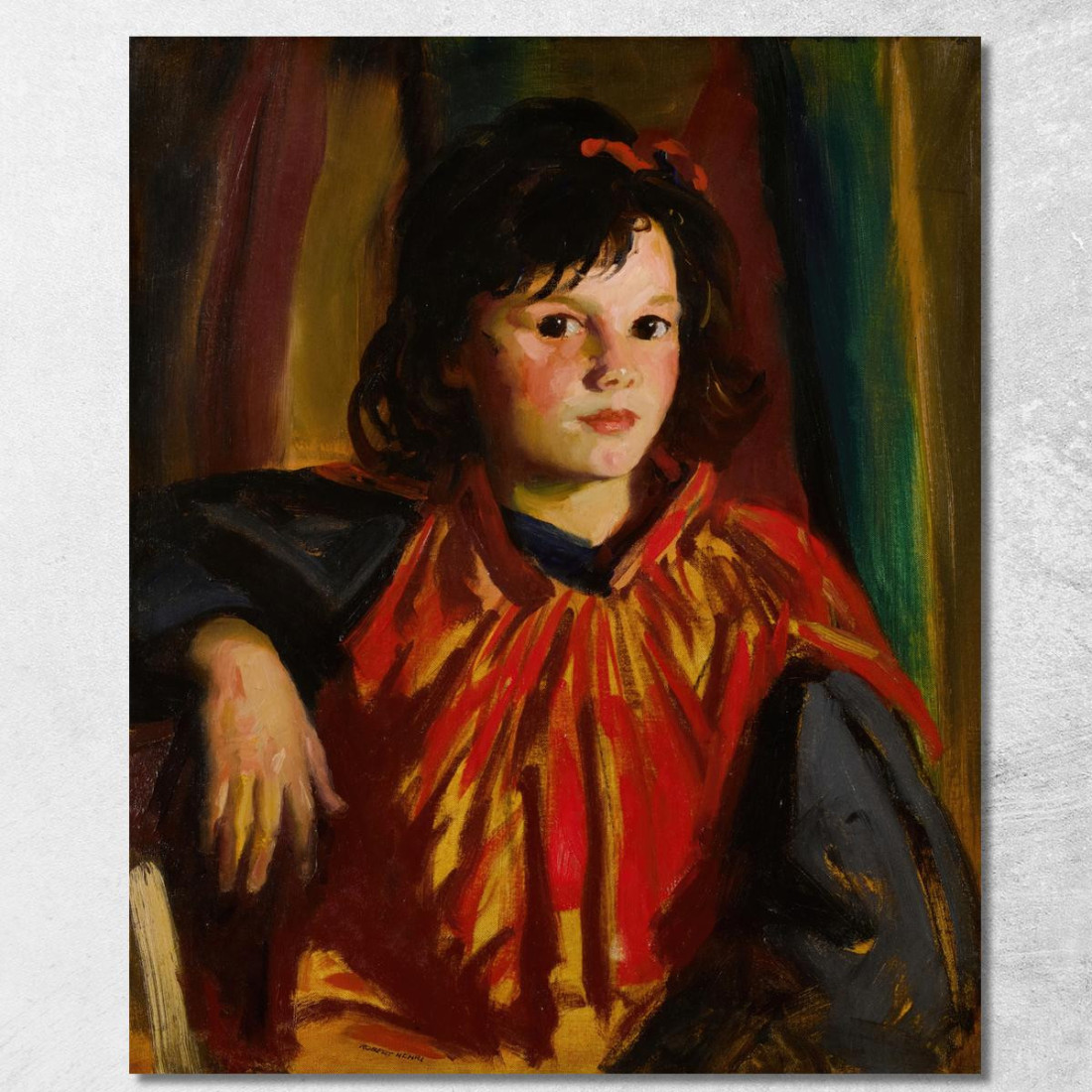 Pegene Robert Henri rhn53 quadro stampato su tela