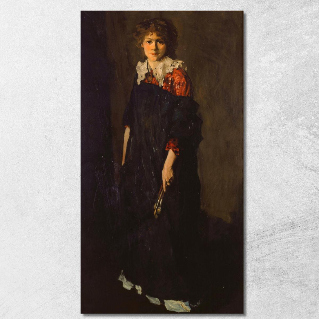 La Studentessa D'Arte Signorina Josephine Nivison Robert Henri rhn66 quadro stampato su tela La Studentessa D'Arte Signorina Josephine Nivison Robert Henri rhn66 quadro stampato su tela