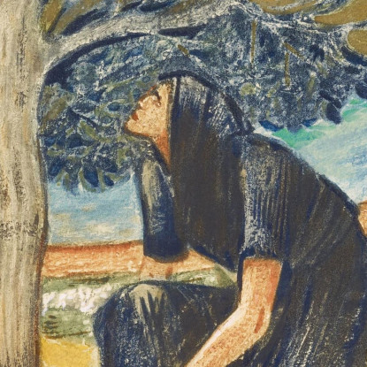 Albero Di Fuoco Sir Edward Coley Burne-Jones ecb16 quadro stampato su tela