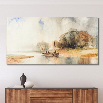 Beverly N.J. Thomas Moran tmr12 quadro stampato su tela