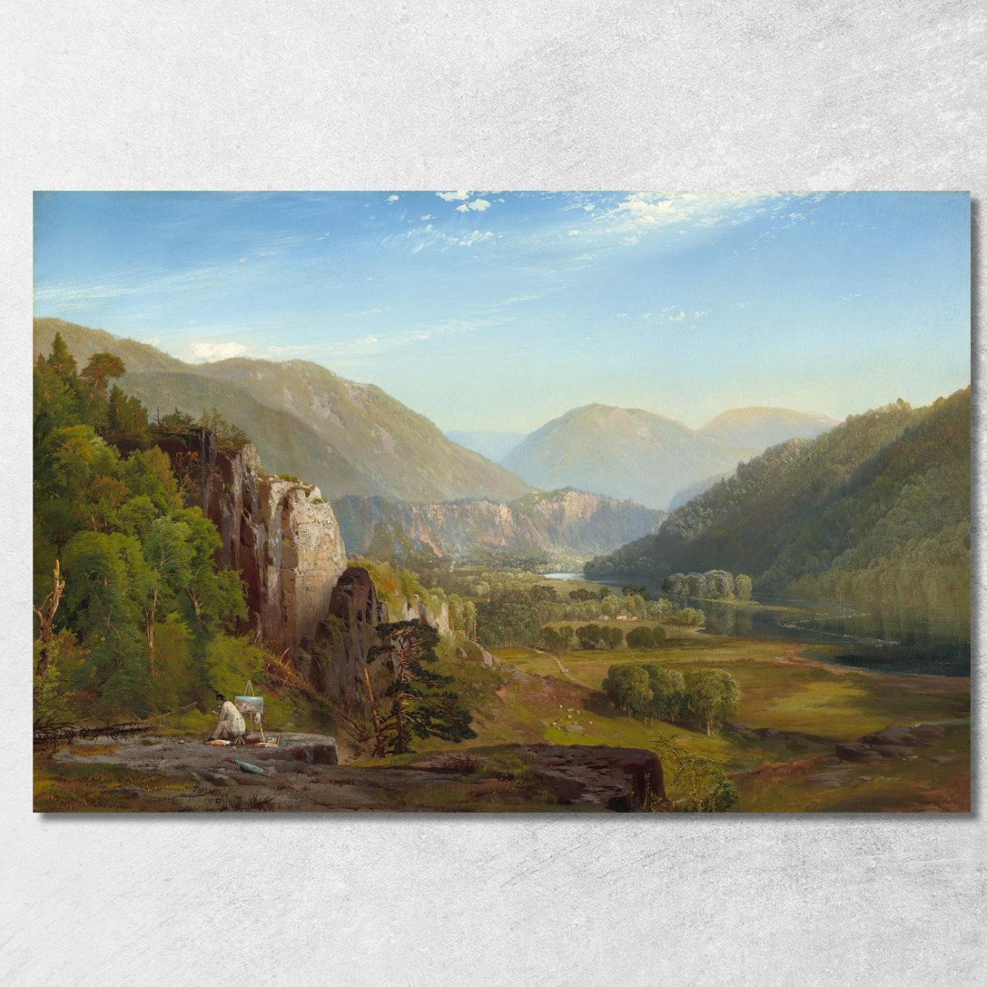 La Sera Della Juniata Thomas Moran tmr67 quadro stampato su tela La Sera Della Juniata Thomas Moran tmr67 quadro stampato su tela