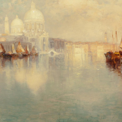 Venezia 6 Thomas Moran tmr92 quadro stampato su tela