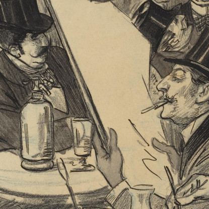 Quello Di Maxim Théophile Alexandre Steinlen tas9 quadro stampato su tela
