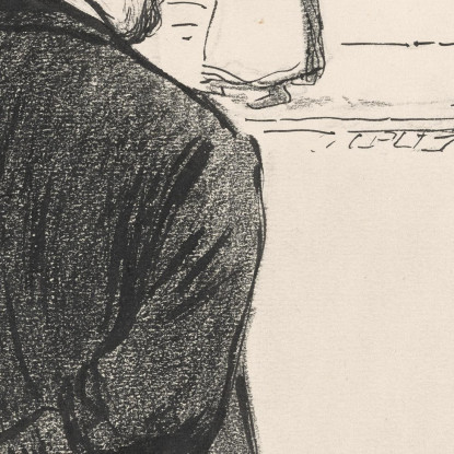 Si Comporta Come Un Pittore Théophile Alexandre Steinlen tas24 quadro stampato su tela