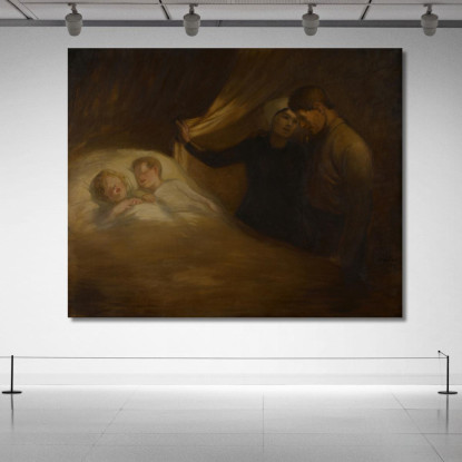 La Povera Gente Théophile Alexandre Steinlen tas33 quadro stampato su tela