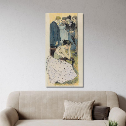 La Sua Canzone Di Famiglia Théophile Alexandre Steinlen tas43 quadro stampato su tela