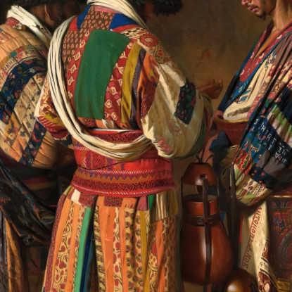 Dervisci In Abiti Festivi Vasily Vereshchagin vvr18 quadro stampato su tela