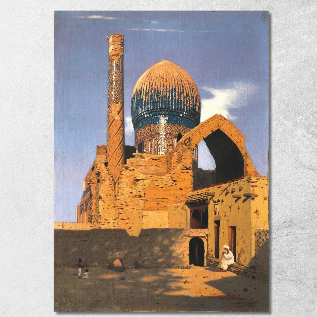 Mausoleo Di Gur Emir. Samarcanda Vasily Vereshchagin vvr22 quadro stampato su tela Mausoleo Di Gur Emir. Samarcanda Vasily Vereshchagin vvr22 quadro stampato su tela