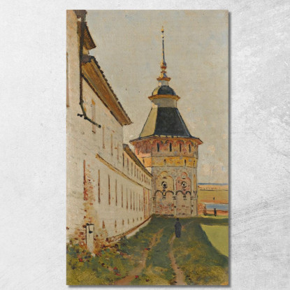 Torre Del Monastero Vasily Vereshchagin vvr33 quadro stampato su tela