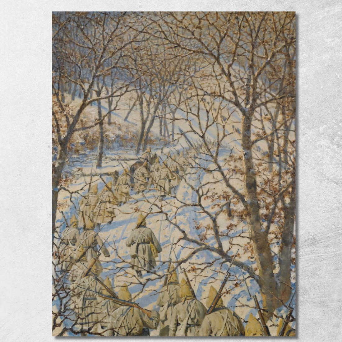 In Campagna Vasily Vereshchagin vvr38 quadro stampato su tela In Campagna Vasily Vereshchagin vvr38 quadro stampato su tela