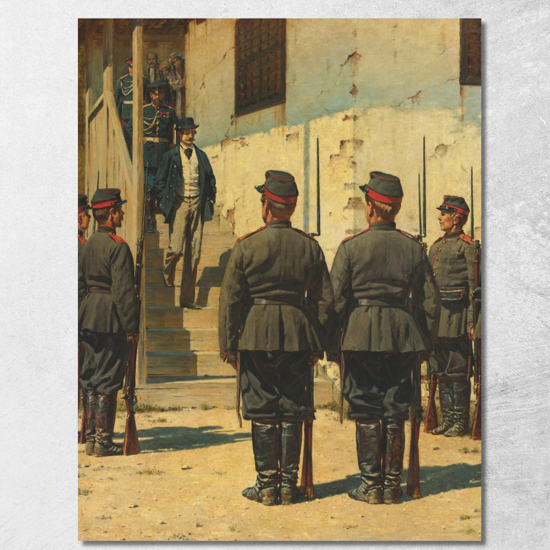 La Spia Vasily Vereshchagin vvr64 quadro stampato su tela La Spia Vasily Vereshchagin vvr64 quadro stampato su tela