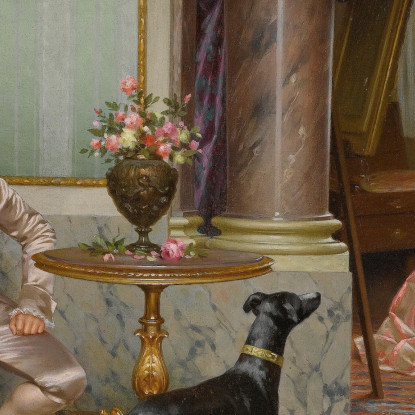 Ammirazione Vittorio Reggianini vrg4 quadro stampato su tela
