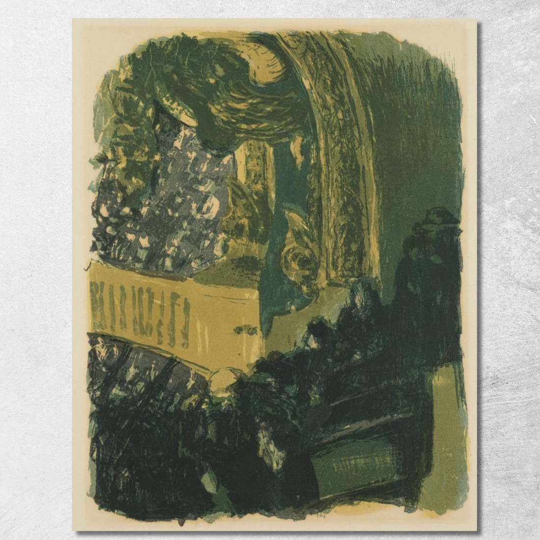 Una Galleria Al Ginnasio Édouard Vuillard evu1 quadro stampato su tela Una Galleria Al Ginnasio Édouard Vuillard evu1 quadro stampato su tela