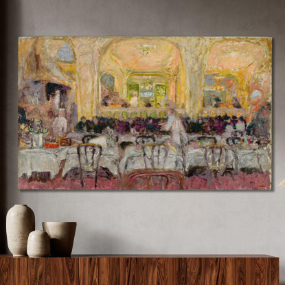 Caffè Wepler Édouard Vuillard evu16 quadro stampato su tela