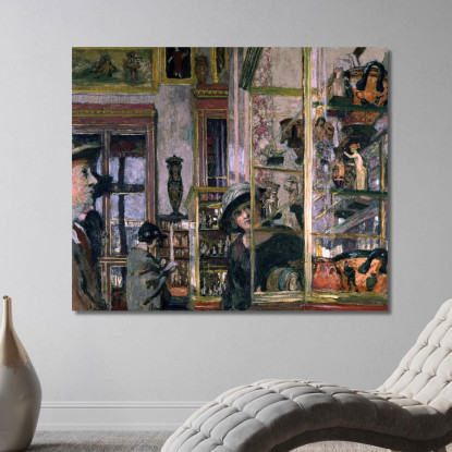 La Sala Clarac Édouard Vuillard evu56 quadro stampato su tela