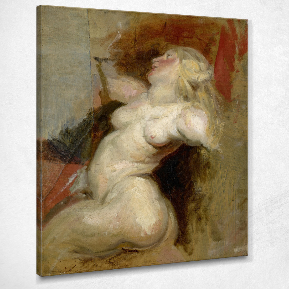Emergenza Eugène Delacroix edx84 quadro stampato su tela Emergenza Eugène Delacroix edx84 quadro stampato su tela
