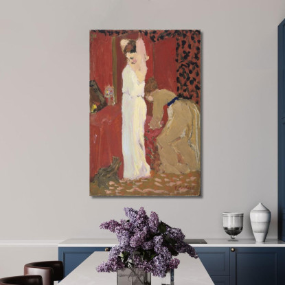 Il Tentativo Édouard Vuillard evu94 quadro stampato su tela