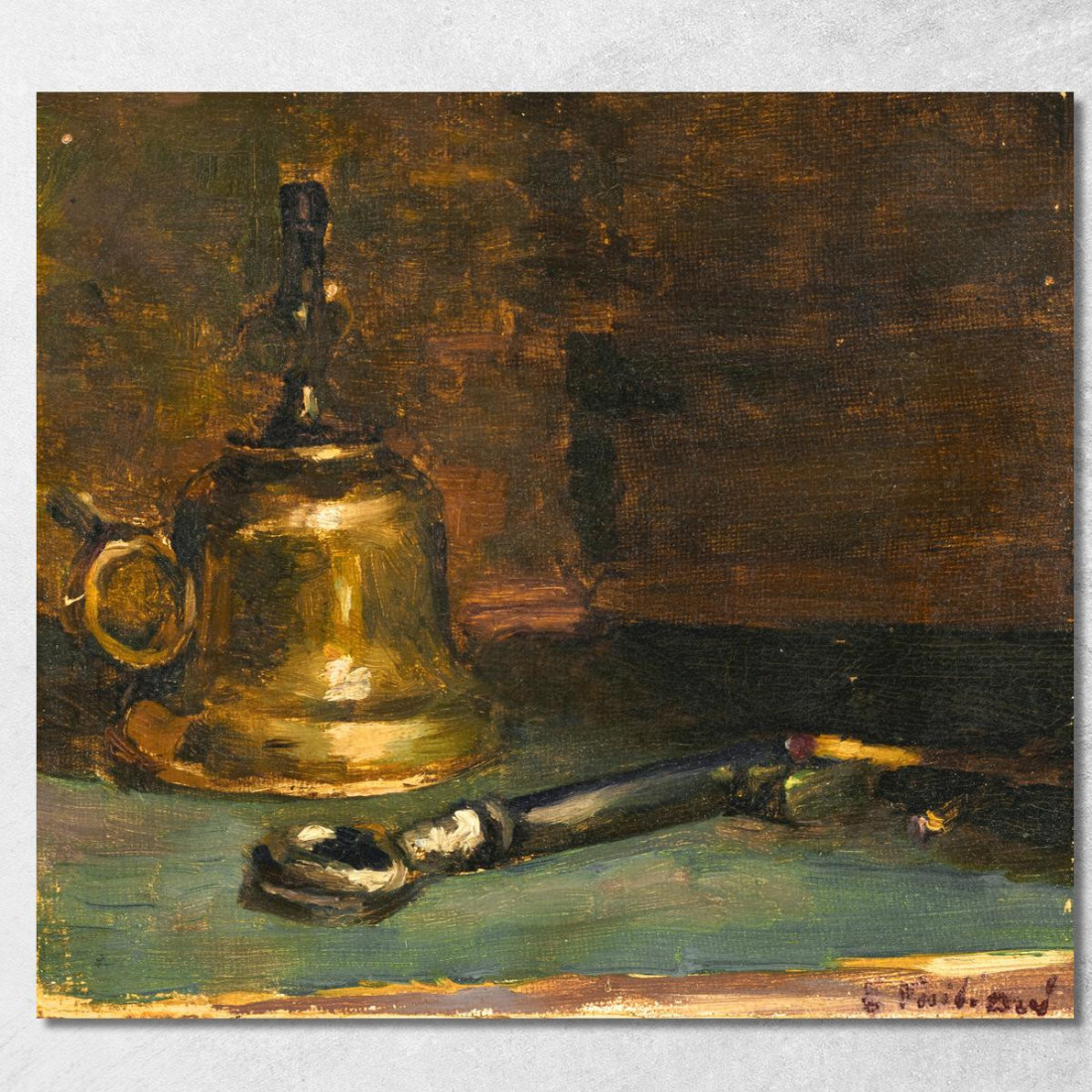Natura Morta Con Lampada Édouard Vuillard evu125 quadro stampato su tela Natura Morta Con Lampada Édouard Vuillard evu125 quadro stampato su tela