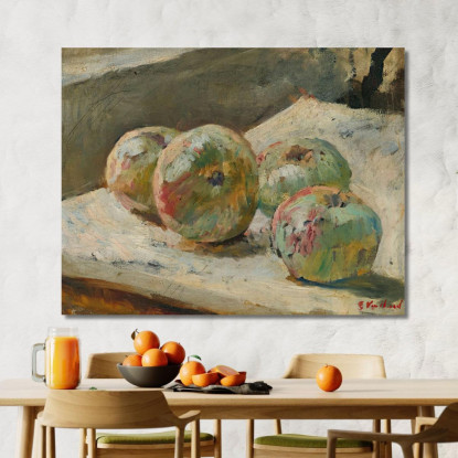 Quattro Mele Édouard Vuillard evu144 quadro stampato su tela