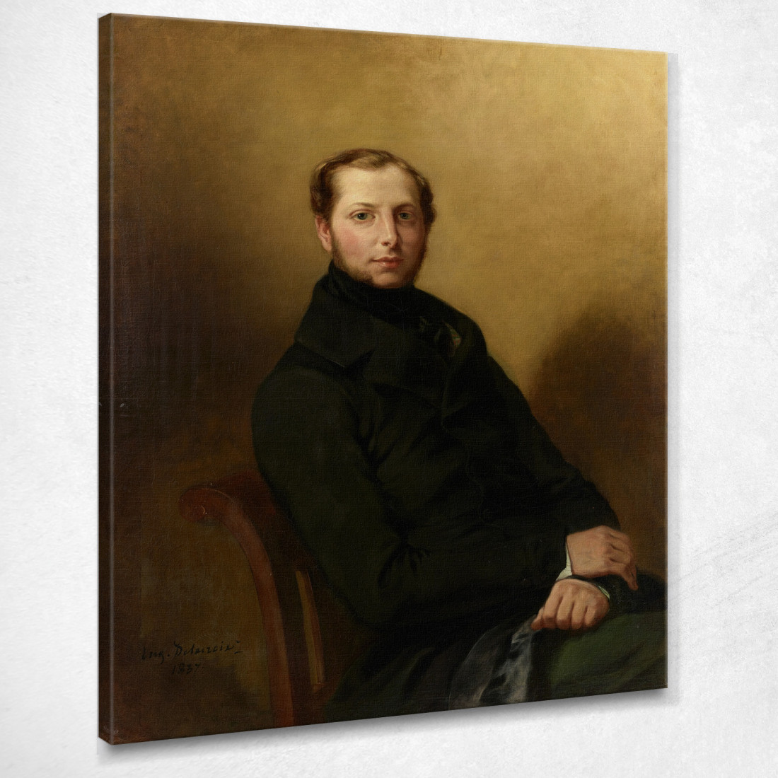 Ritratto Del Conte Charles De Mornay Eugène Delacroix edx95 quadro stampato su tela Ritratto Del Conte Charles De Mornay Eugène Delacroix edx95 quadro stampato su tela