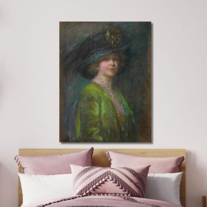 Cappello E Ombra Alice Pike Barney apb33 quadro stampato su tela