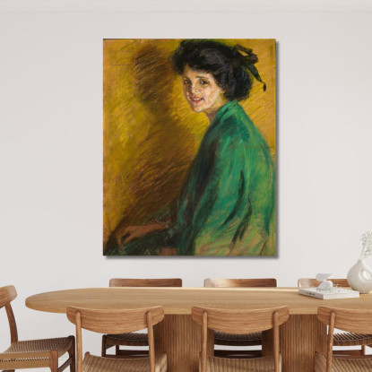 Spensierato Alice Pike Barney apb63 quadro stampato su tela