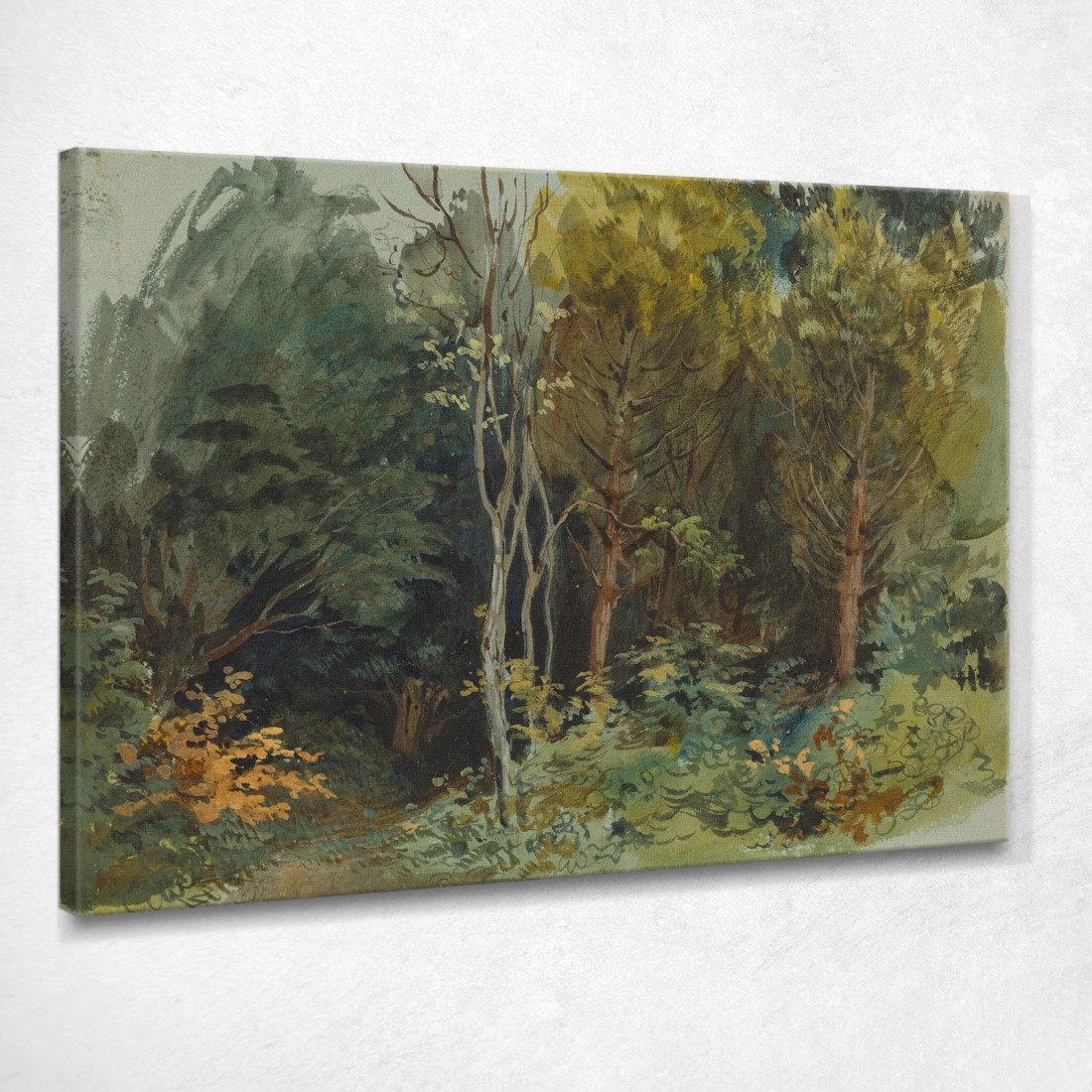 Il Bordo Di Un Bosco A Nohant Eugène Delacroix edx129 quadro stampato su tela Il Bordo Di Un Bosco A Nohant Eugène Delacroix edx129 quadro stampato su tela