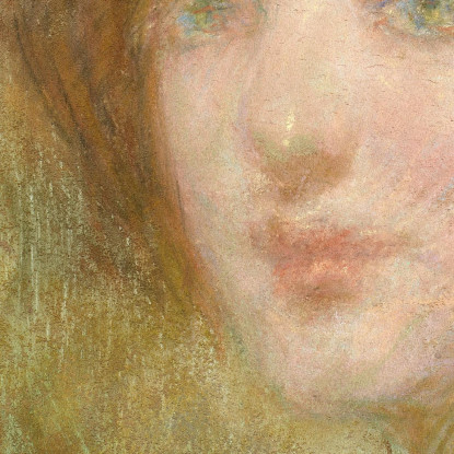 Fioritura Di Pesco Alice Pike Barney apb93 quadro stampato su tela