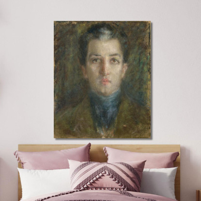Il Giovane Diplomatico Signor Algara Alice Pike Barney apb122 quadro stampato su tela